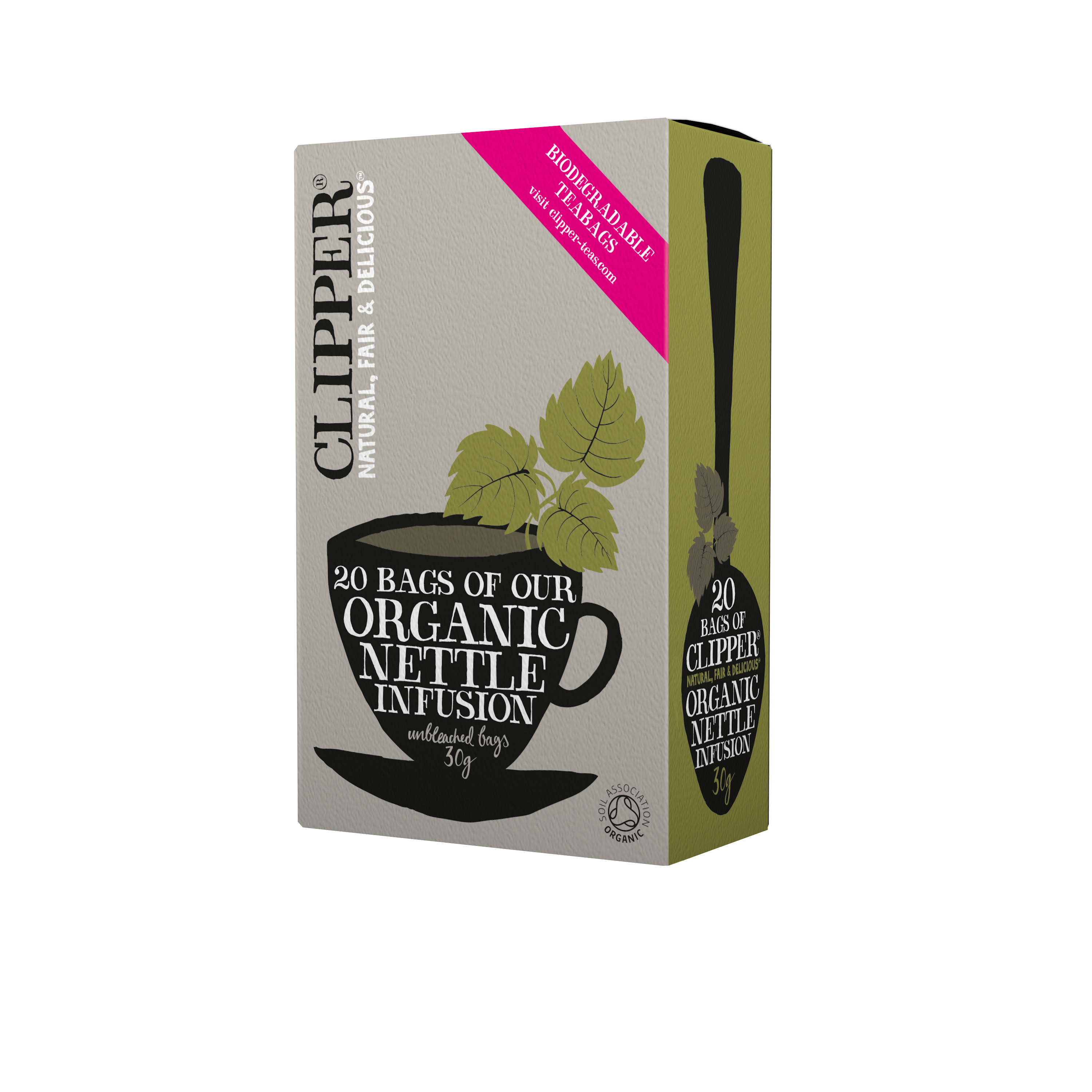 Nettle Teabags (Org) 10784A Default Title / Case-6x20Bags