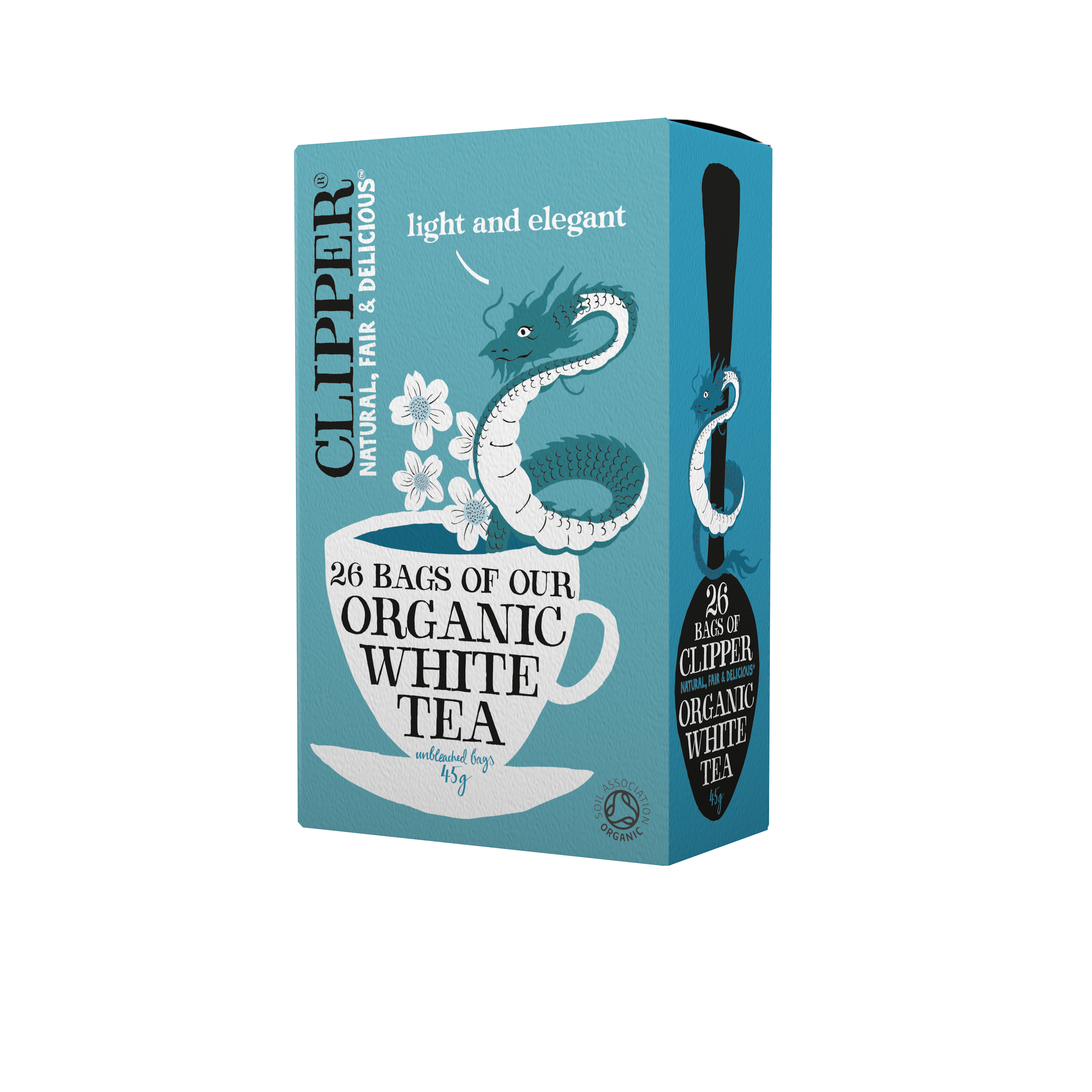 White Tea Bags (Org) 10792A Default Title / Case-6x25Bags