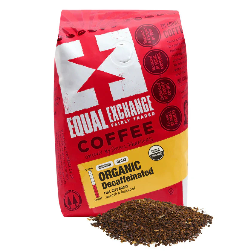 Equal Exchange Decaf Ground Coffee 8 x 200g