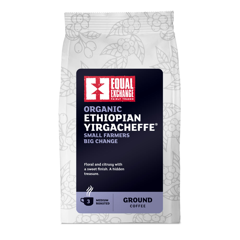 Equal Exchange Ethiopian Yirgacheffe Ground 8 x 200g