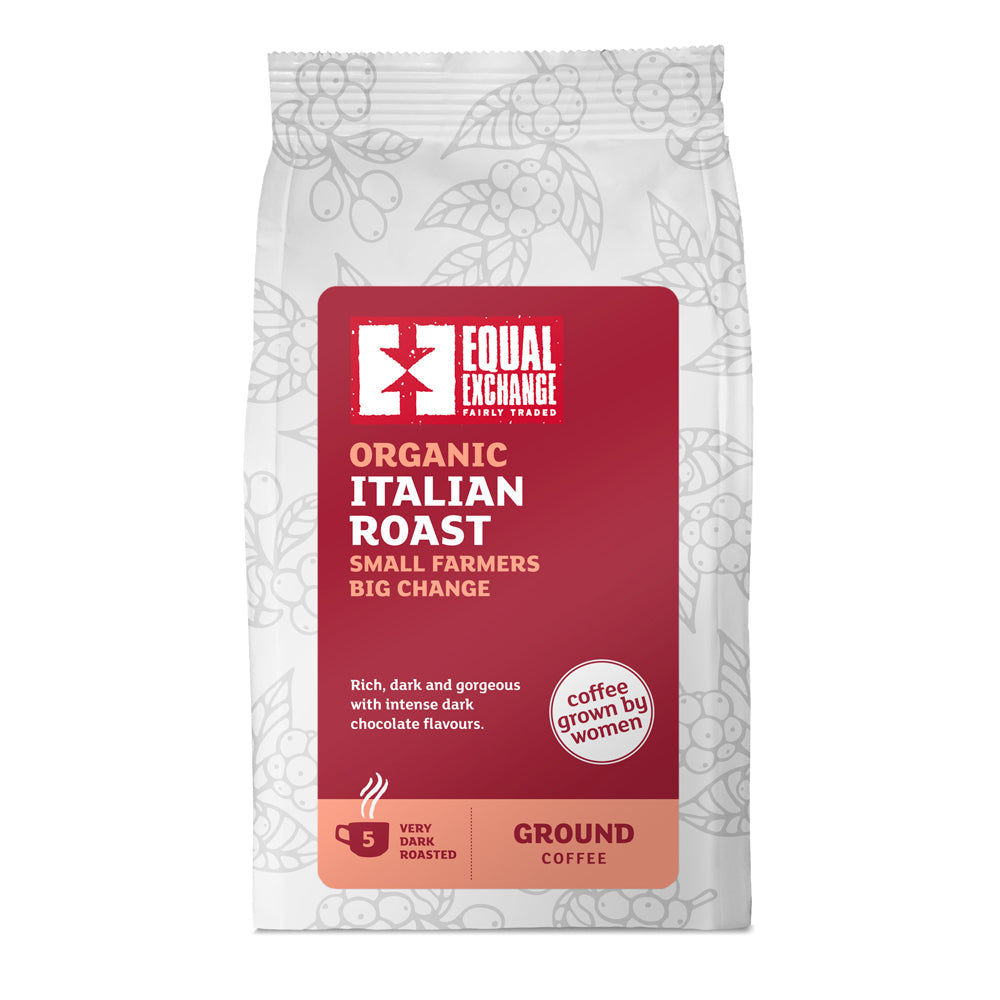 Equal Exchange Italian Roast and Ground 8 x 200g