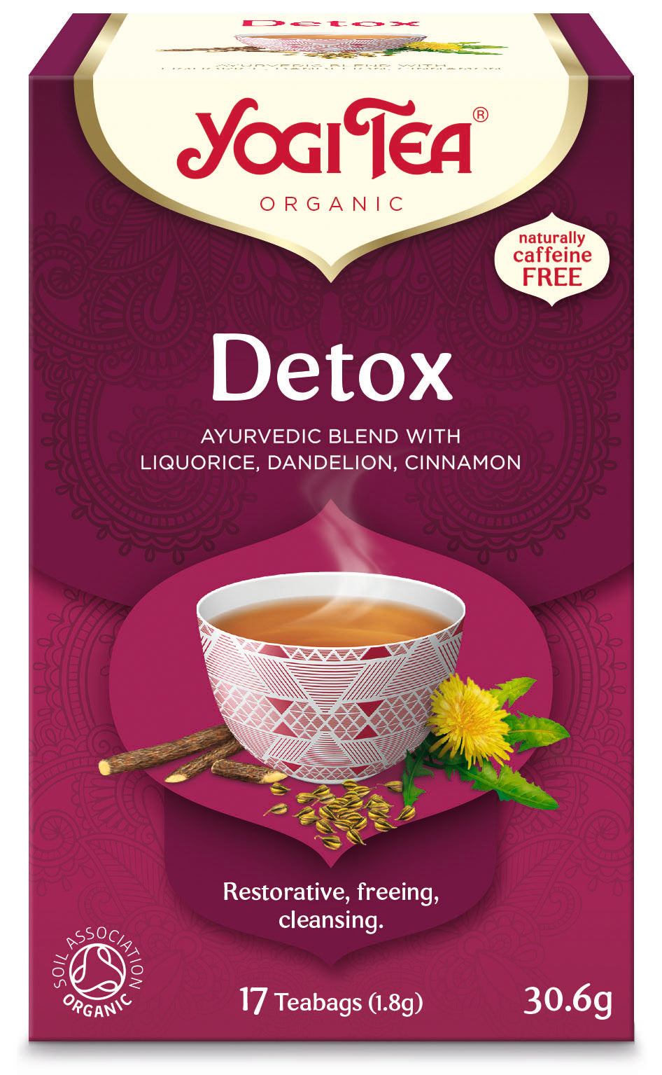 Yogi Detox Teabags (Org) 12154A Default Title / 6x17Bags