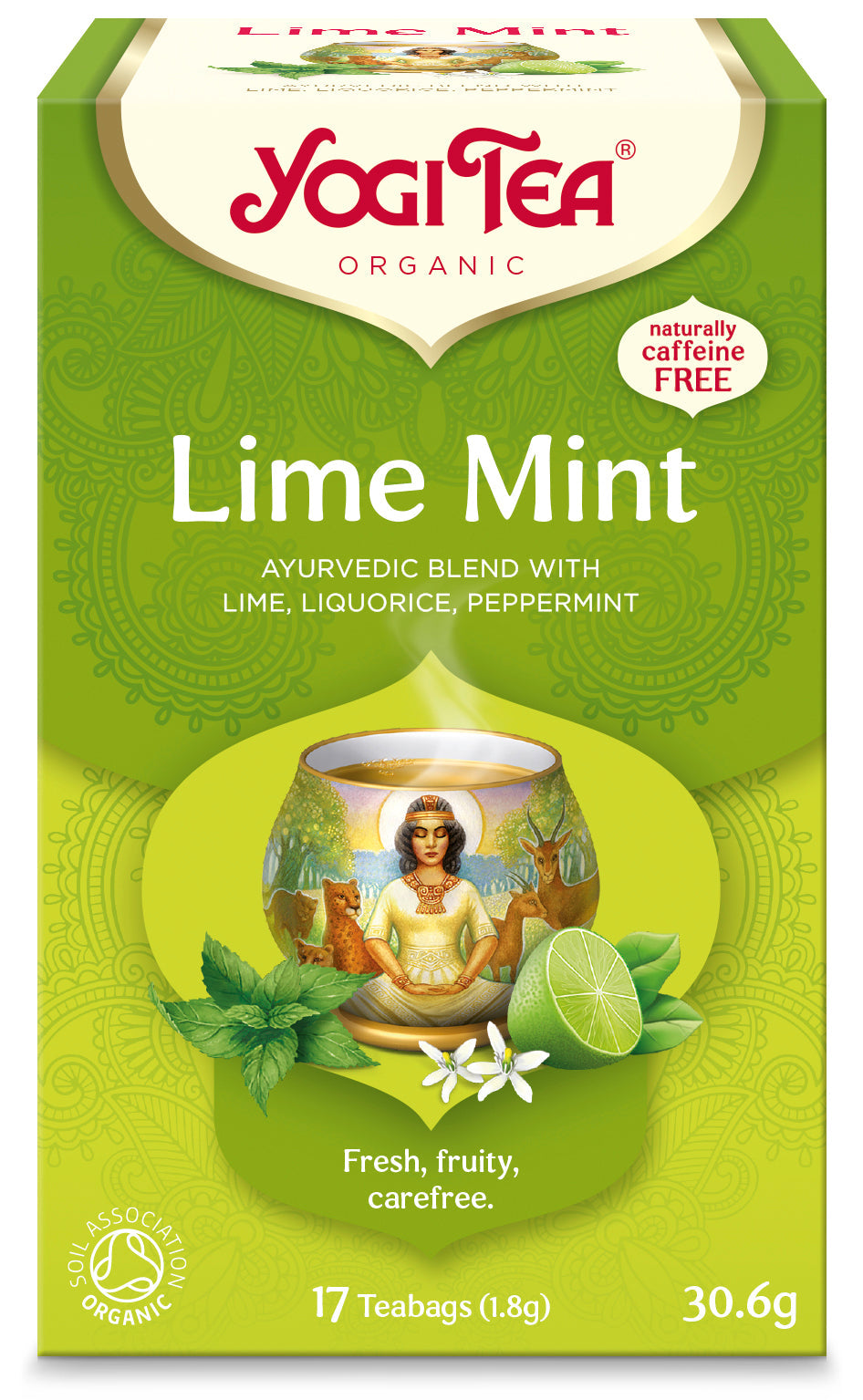 Yogi Lime&Mint Teabags (Org) 14607A Default Title / 6x17Bags