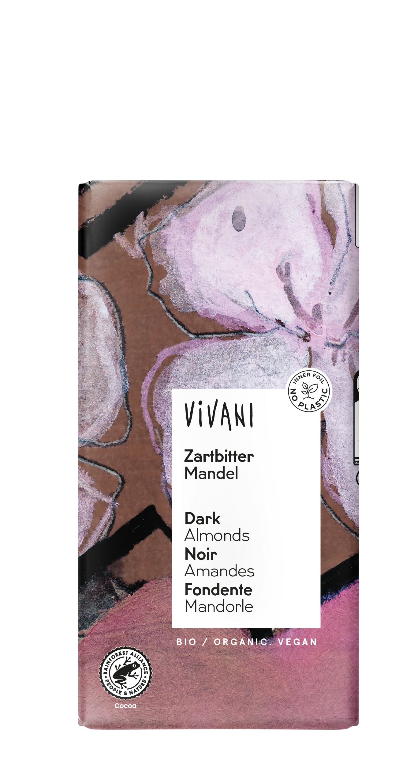 Dark Chocolate w Almonds (Org) 22852A Default Title / 10x100g