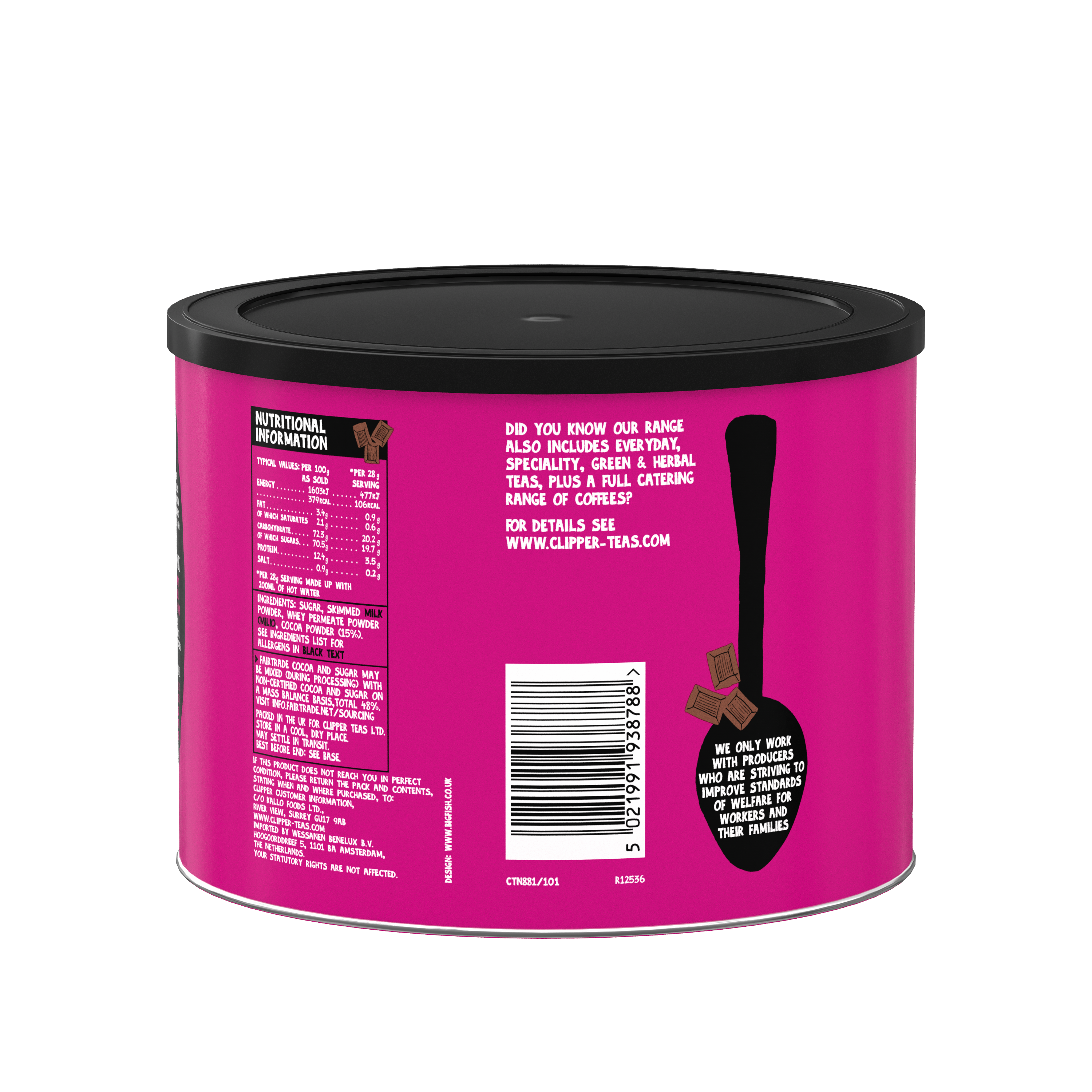 Instant Hot Chocolate FT 1Kg 29533B Default Title / Sgl-1Kg