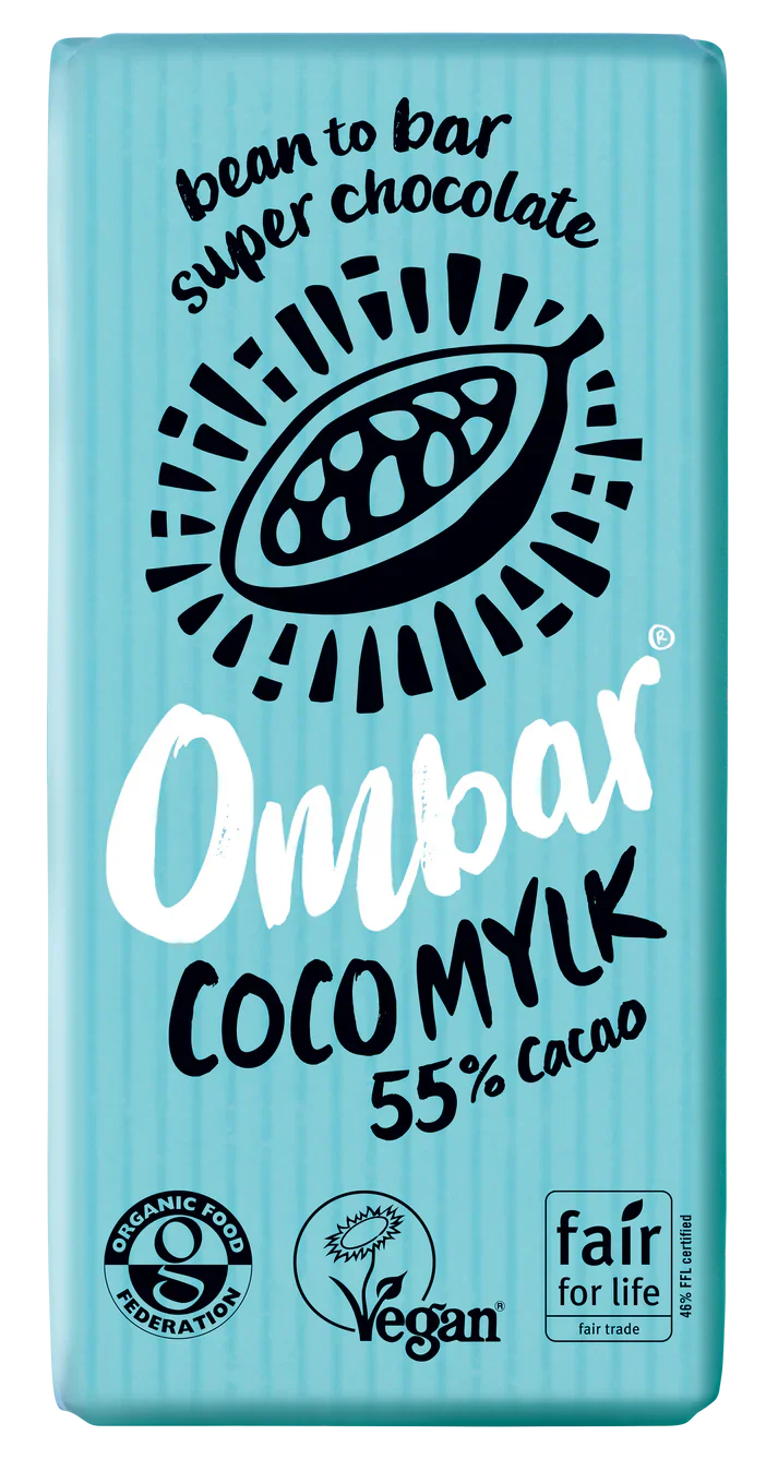 Ombar Coco Mylk 55% Cacao Bar 10 x 35g