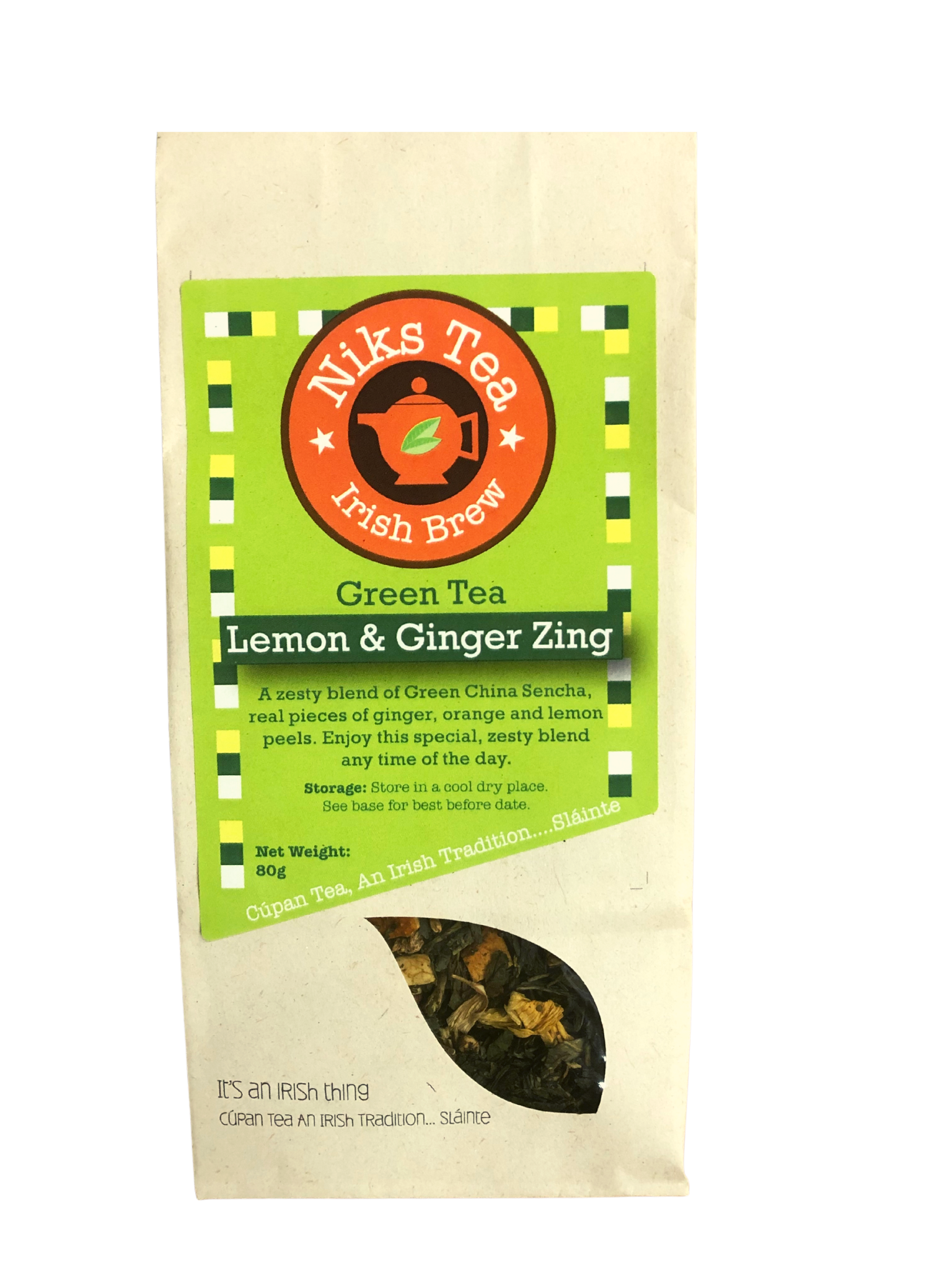 Lemon & Ginger 31452B Sgl-80g