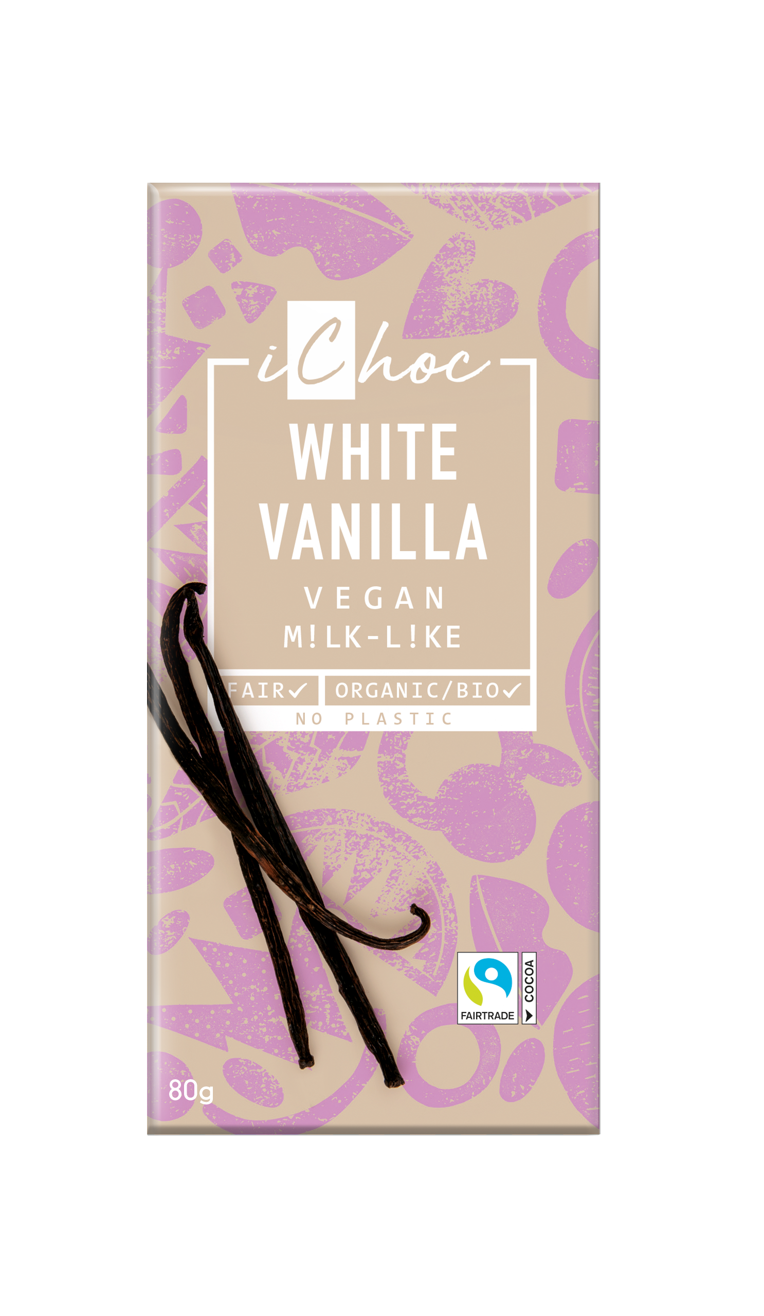 White Vanilla White Rice Choc (Org) 34800A Default Title / 10x80g