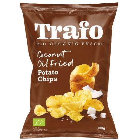 Transitional Crisps Trafo Crisps Coconut Oil Fried Potato Crisps 12 x 100g | Planet Candy ...