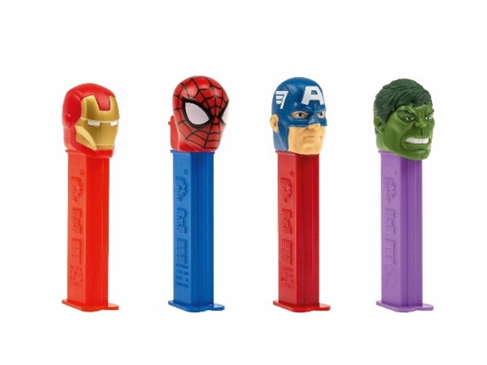 Pez Marvel Avengers 12 x 17g