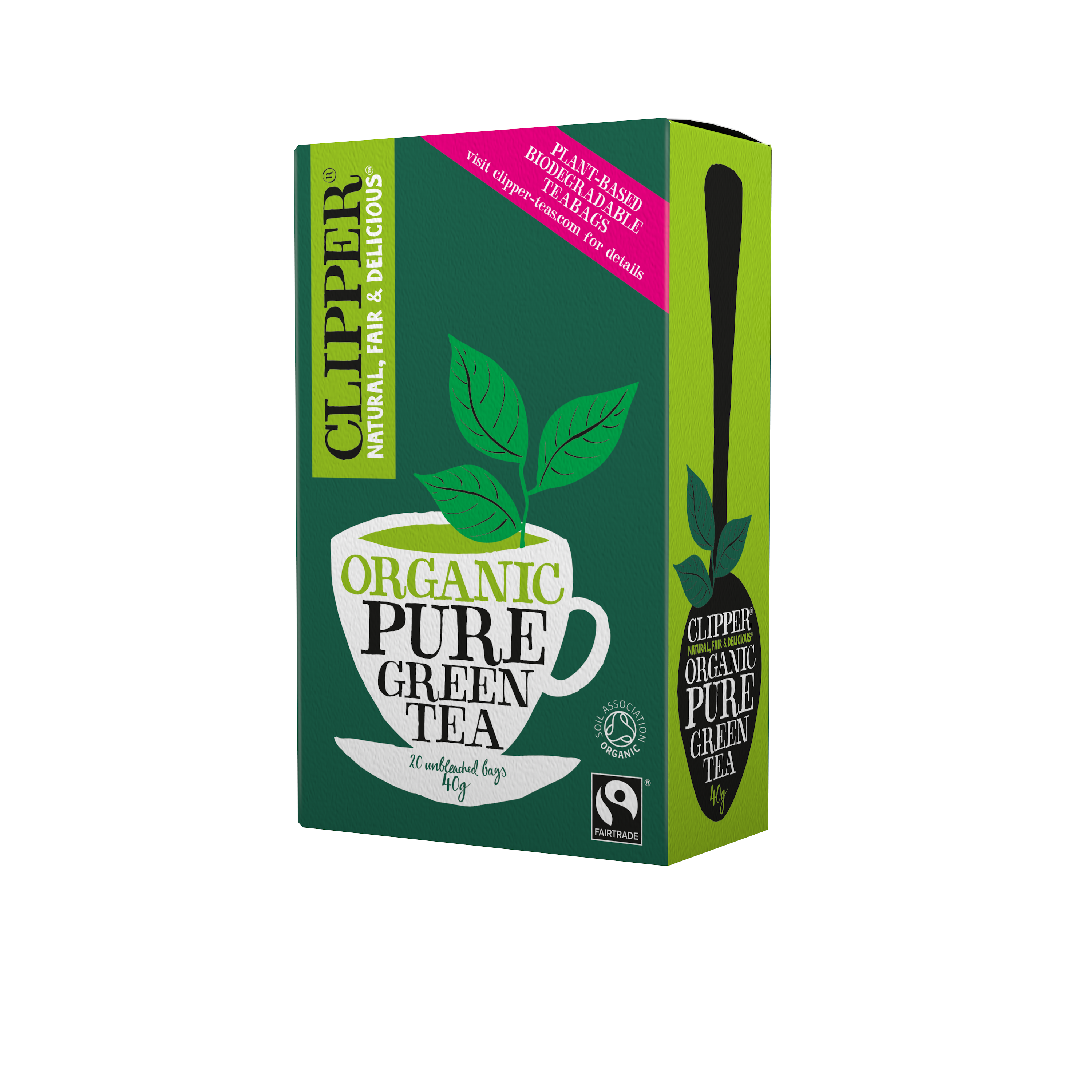 Pure Green 20s FT (Org) 40522A Default Title / Case-6x20Bags