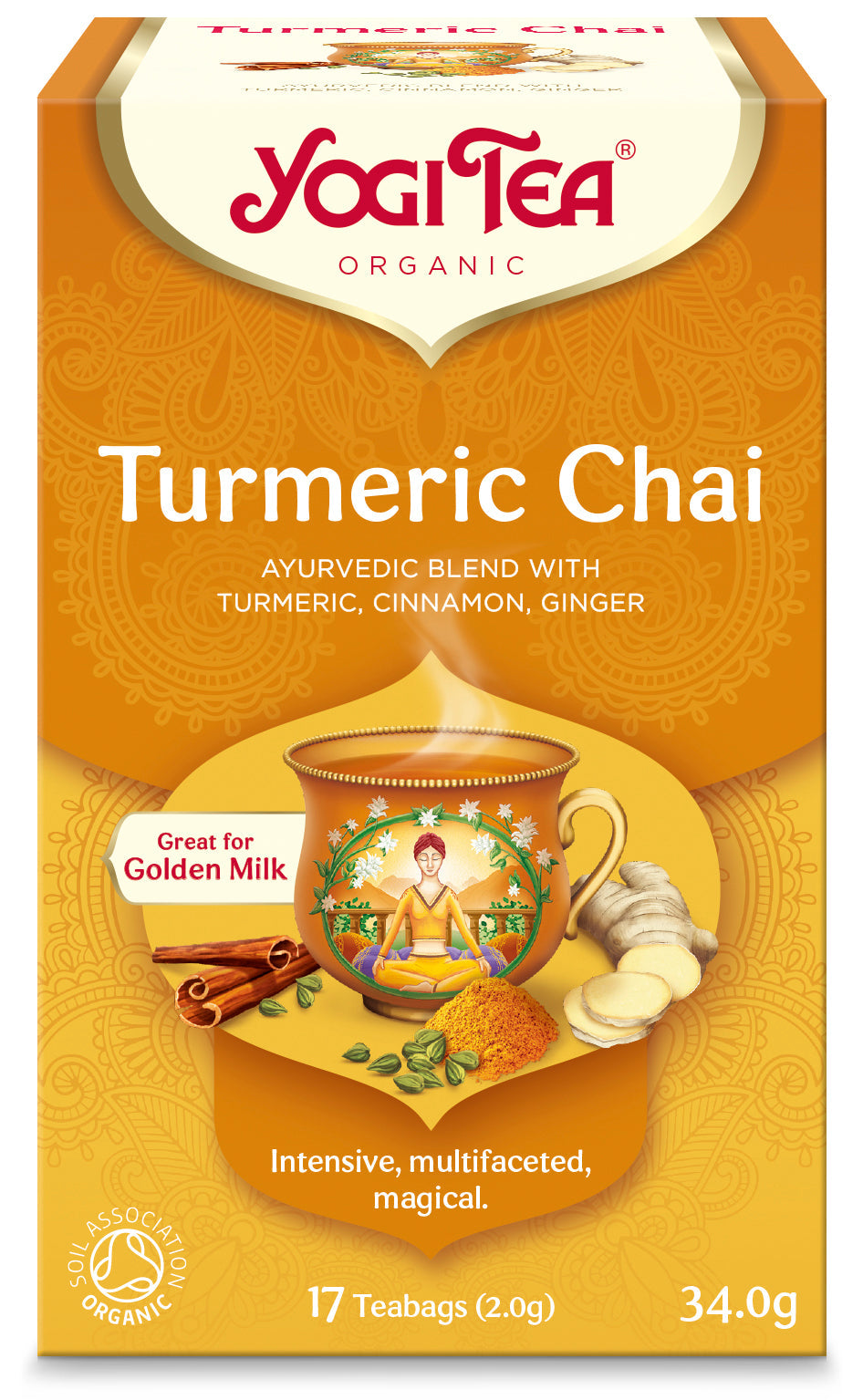 Turmeric Chai (Org) 41145A Default Title / 6x17Bags