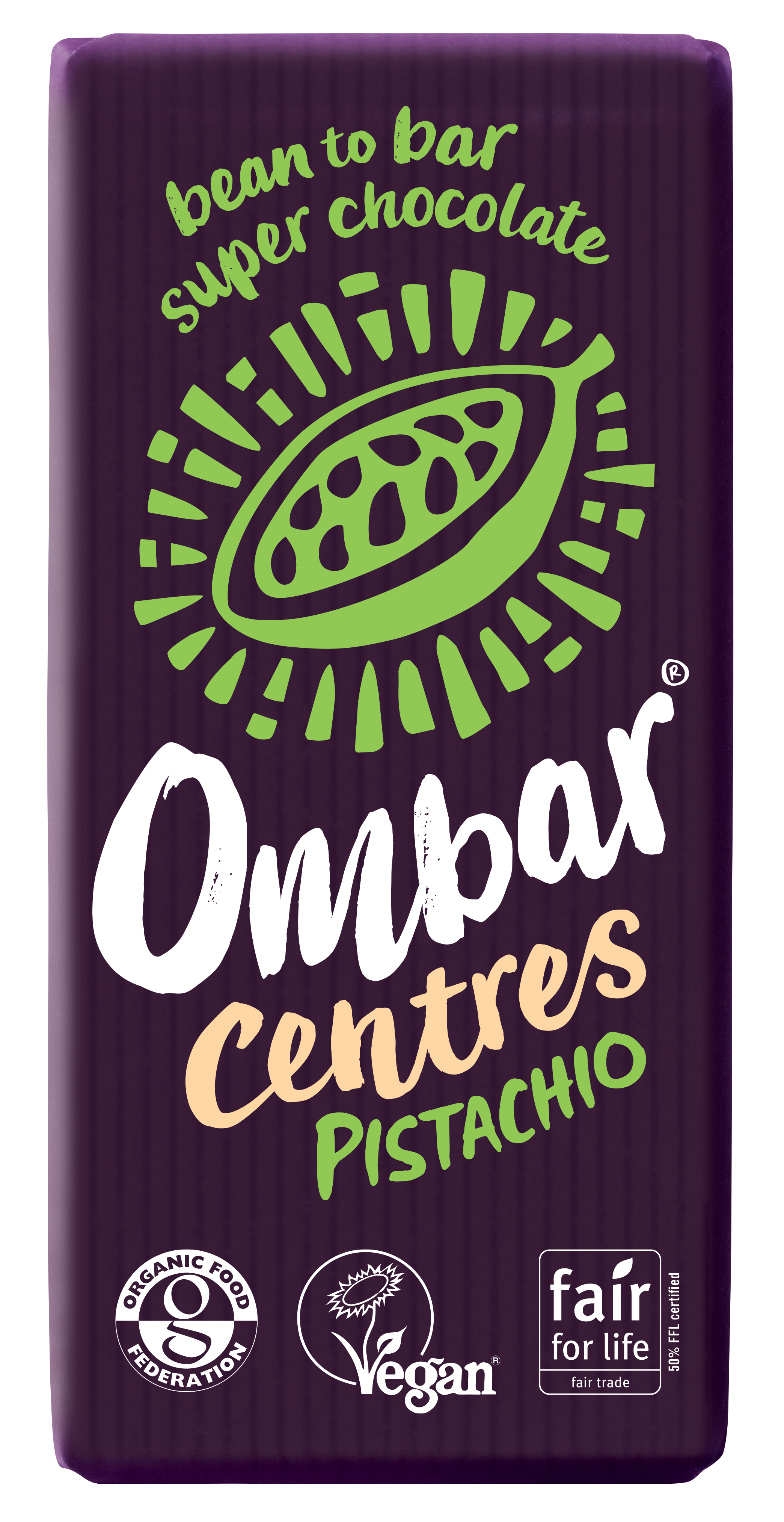 Ombar Centres Pistachio 10 x 70g