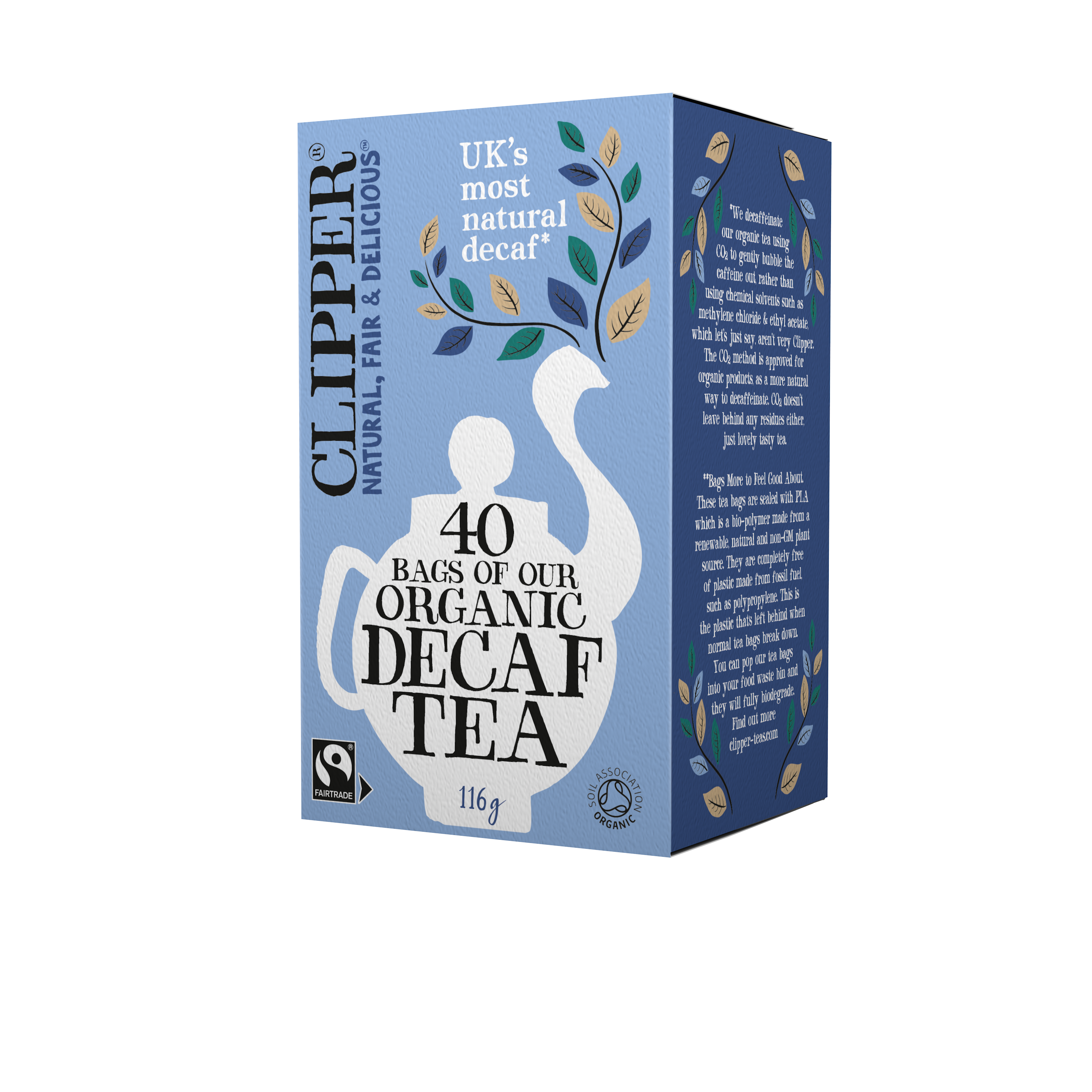 Decaf (Org) FT 40 Bags 45089A Default Title / Case-6x40Bags