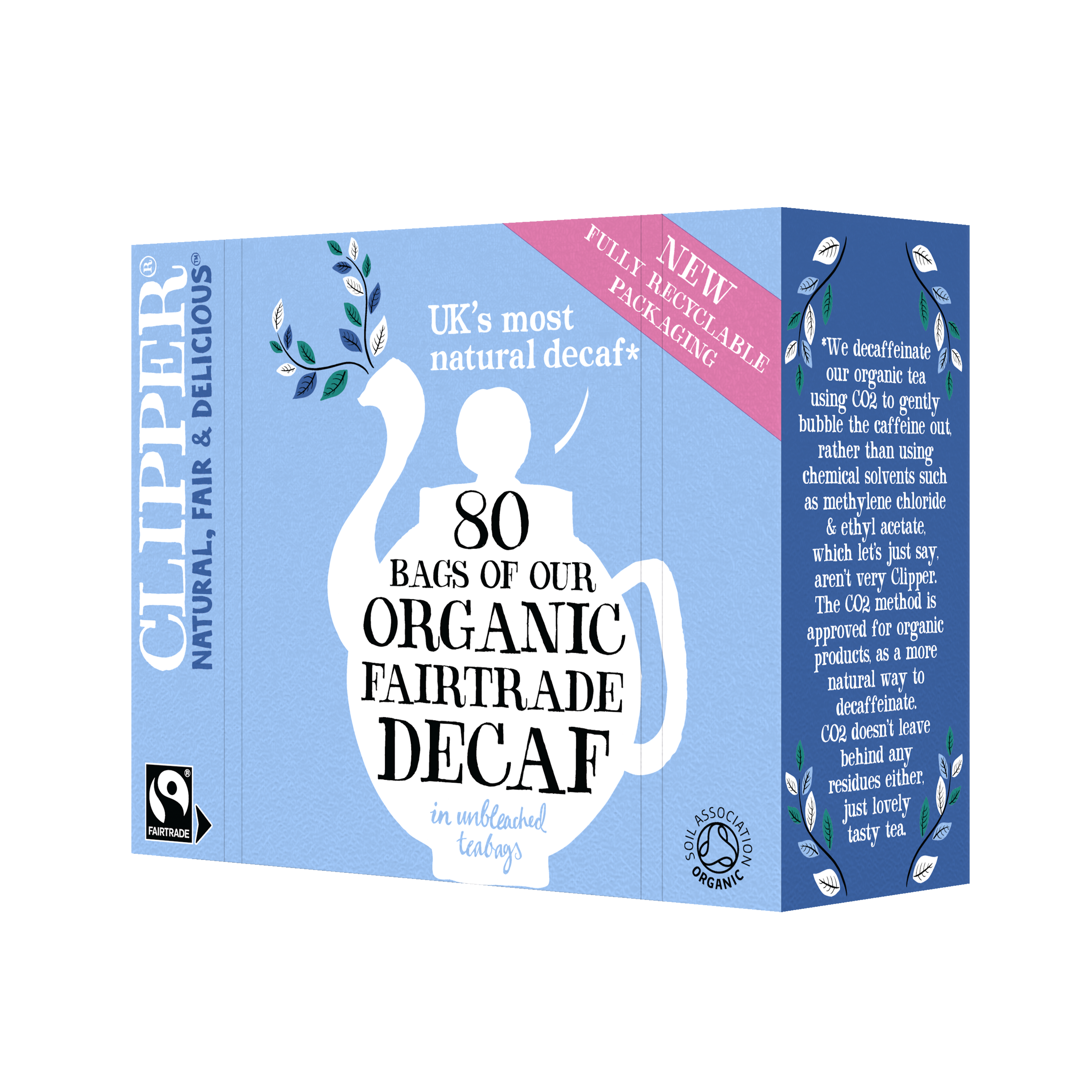 Decaf (Org) 80 Bags 45092A Default Title / Case-4x80Bags