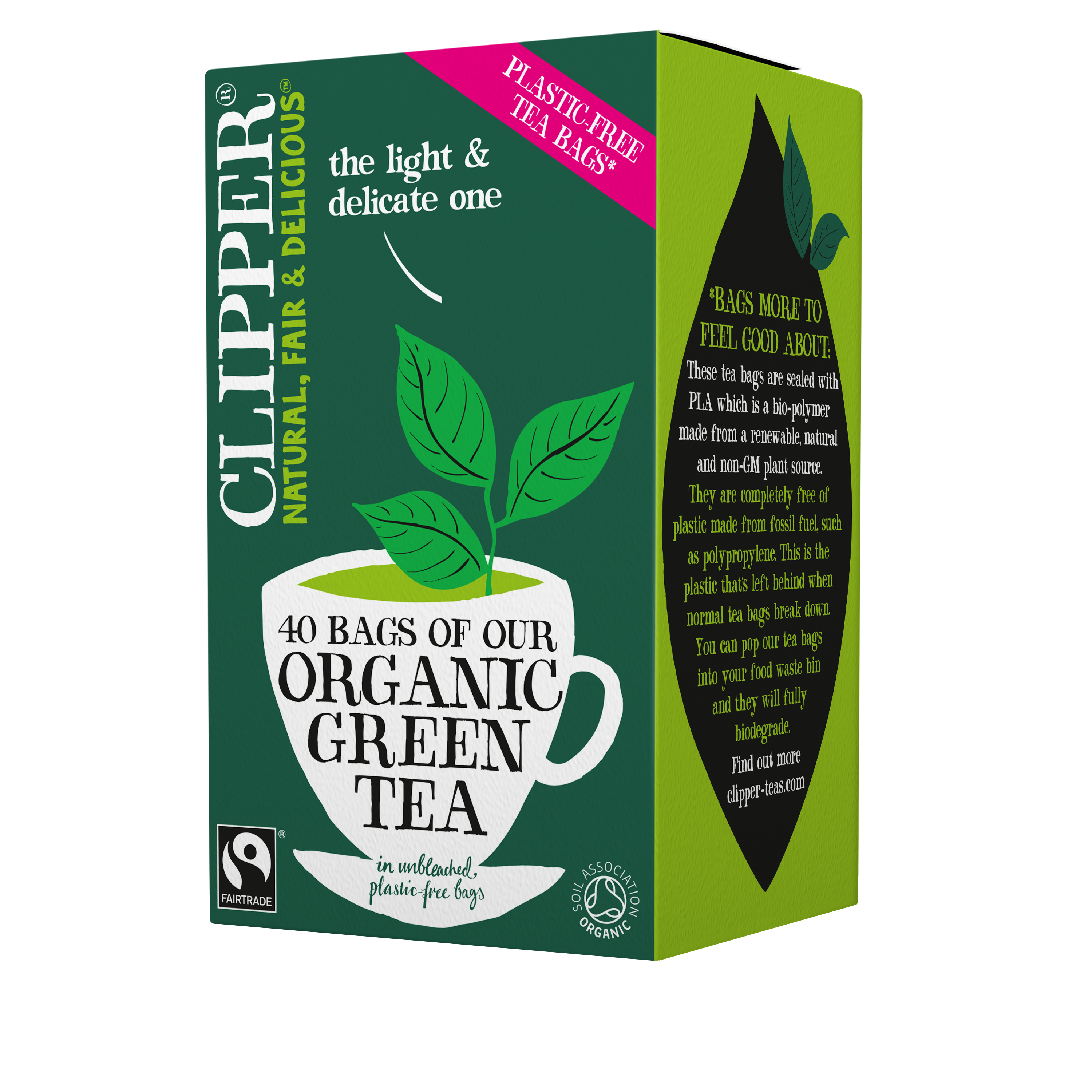 Green Tea FT (Org) 45367A Default Title / Case-6x40Bags