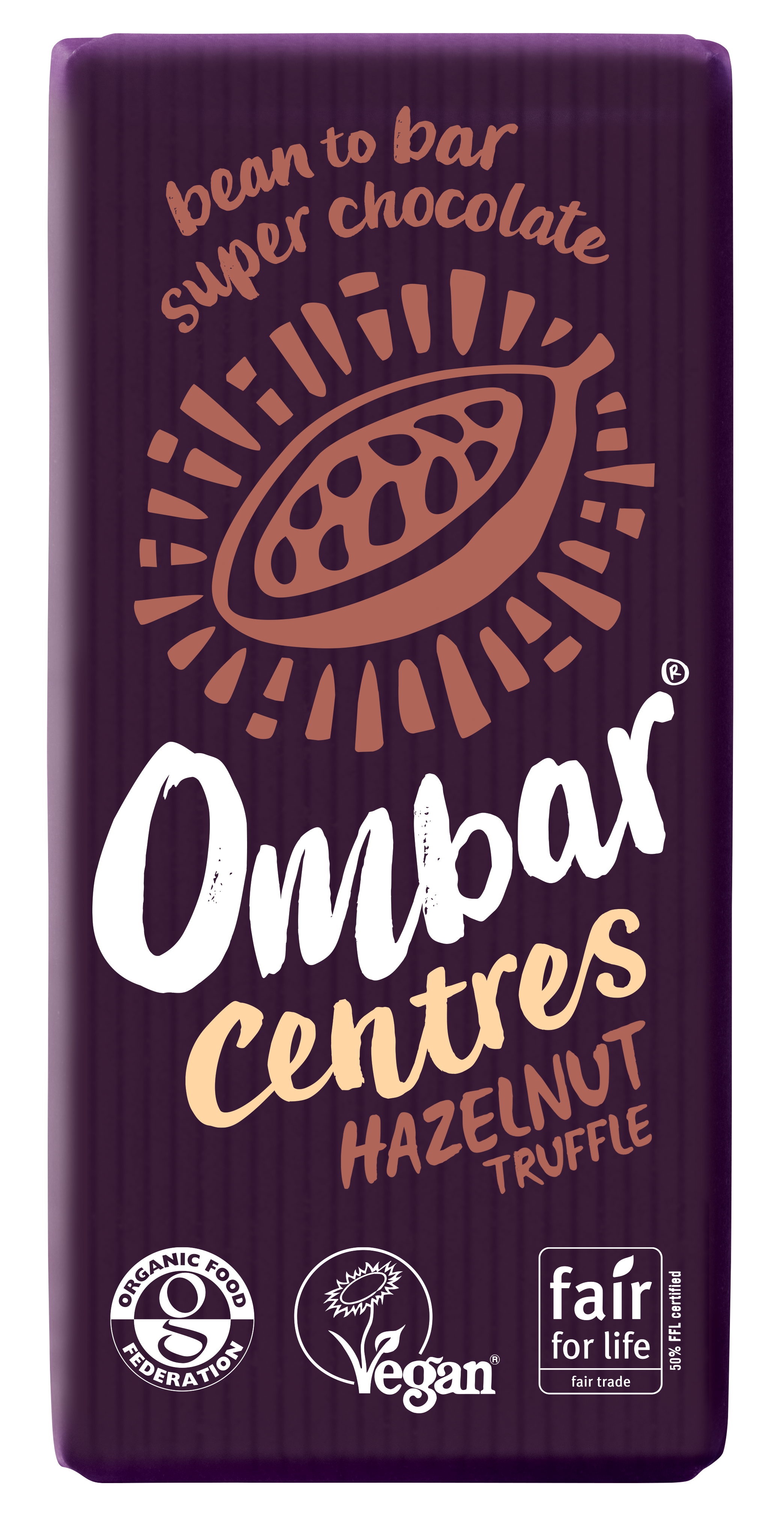 Ombar Centres Hazelnut Truffle 10 x 70g