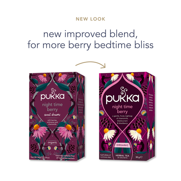 Pukka Night Time Berry Tea 4 x 20 Bags