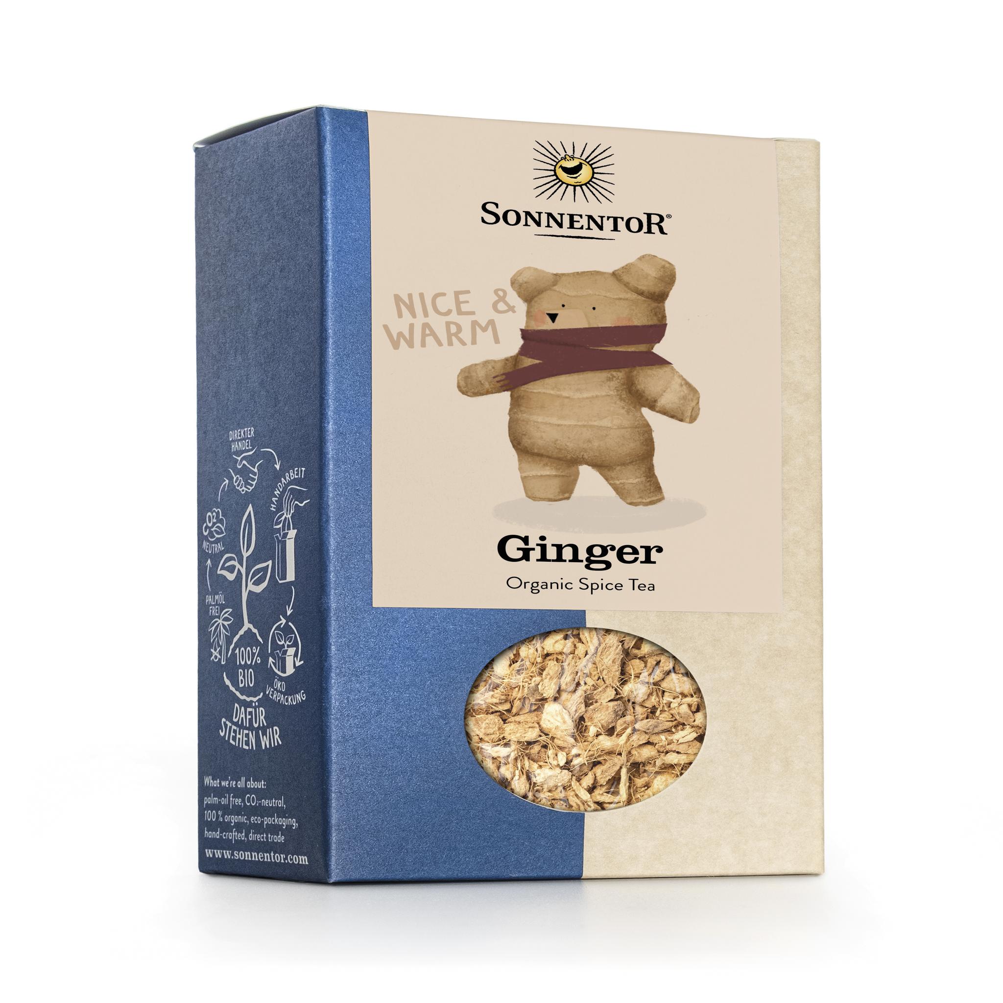 Sonnentor Bio-Ingwer-Tee, lose, 6 x 90 g