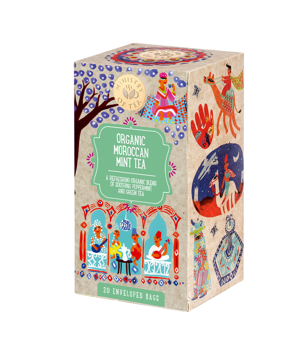 Moroccan Mint (Org) 47142A Case-6x20Bags