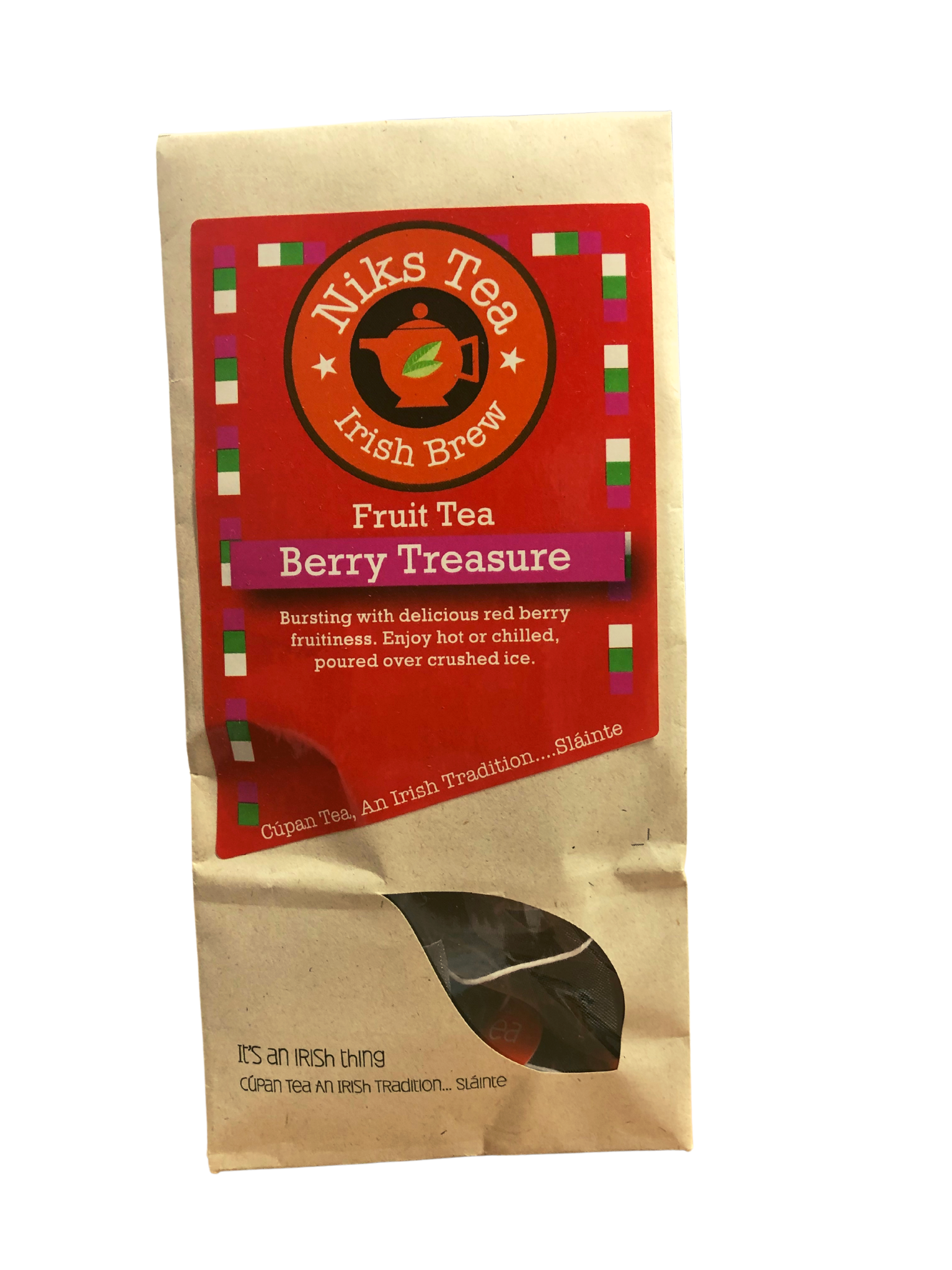 Hibiscus & Red Berrys 47183B Sgl-15Bags