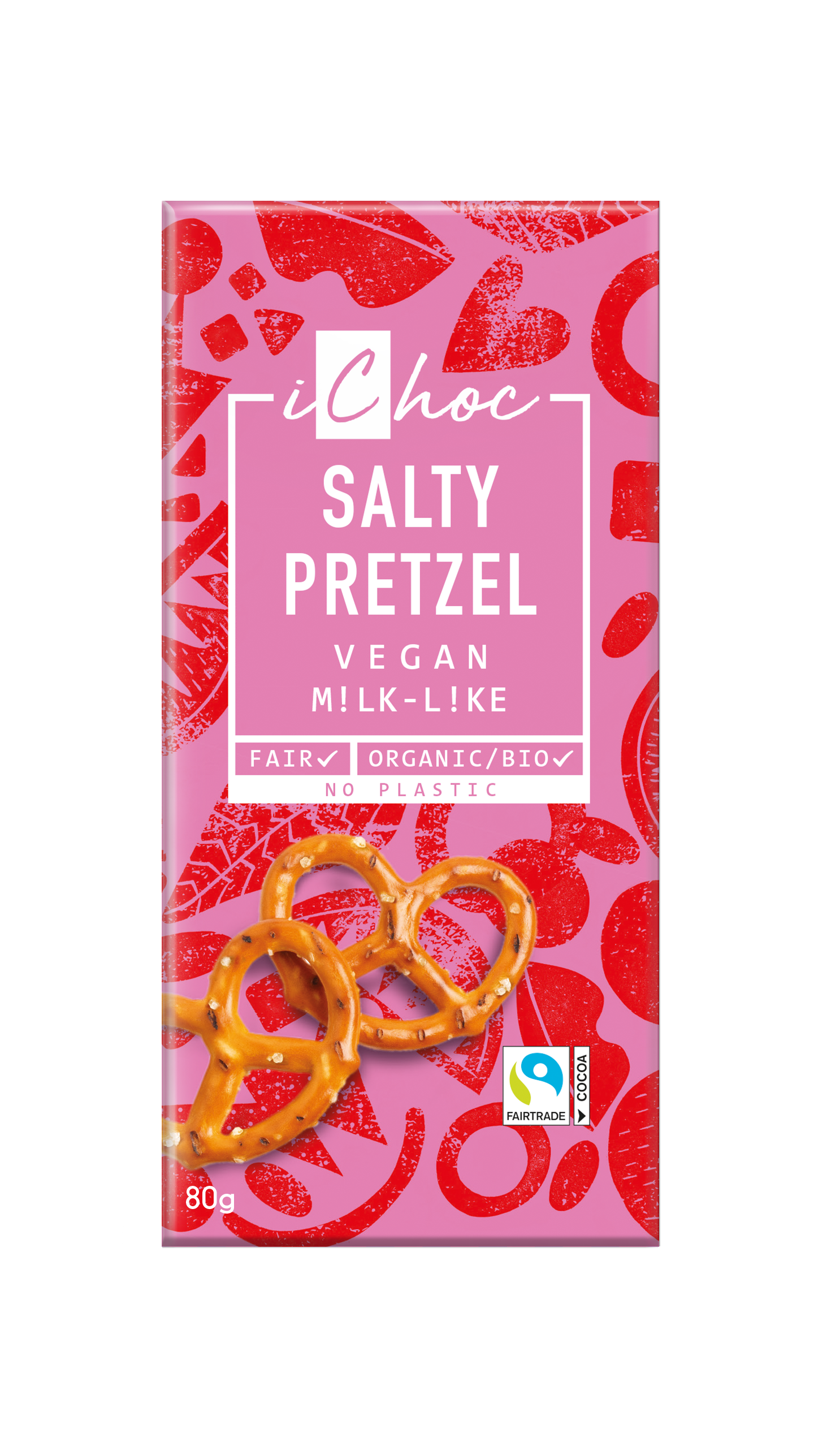 Salty Pretzel Rice Choc (Org) 48384A Default Title / 10x80g