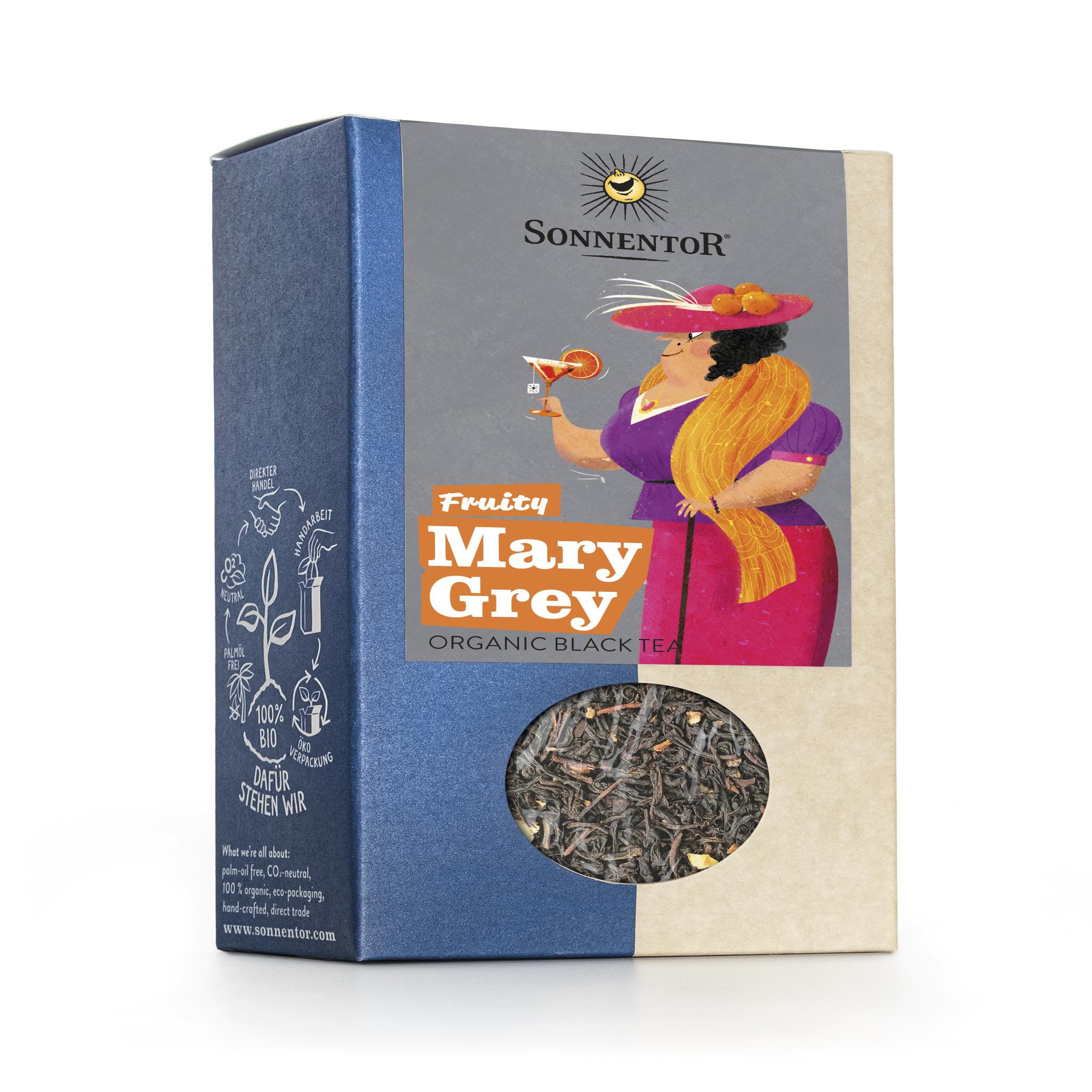 Sonnentor Fruity Mary Grey Tee, lose, 6 x 90 g