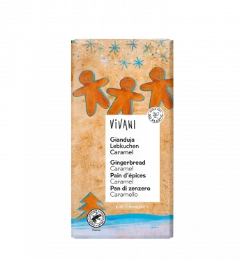 Vivani Gianduja Pain d'épices Caramel 10 x 100g
