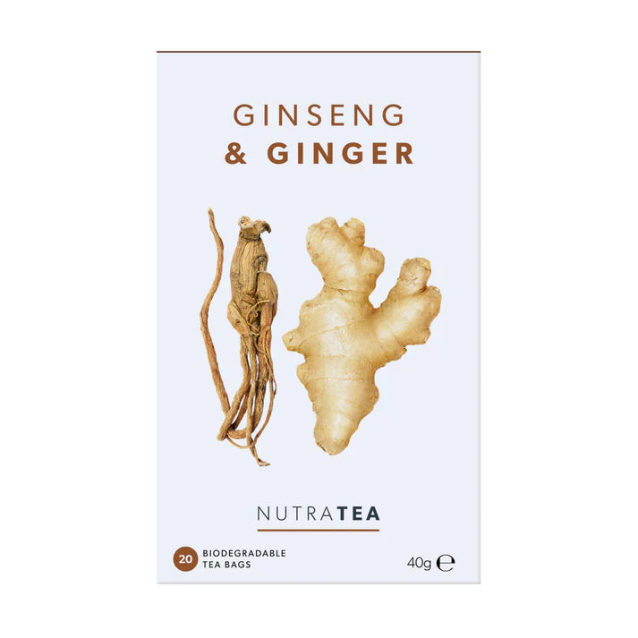 NutraTea Ginseng- und Ingwertee 20 Beutel