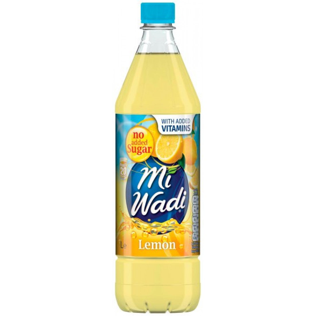 Mi Wadi Lemon No Added Sugar 12 x 1 Litre