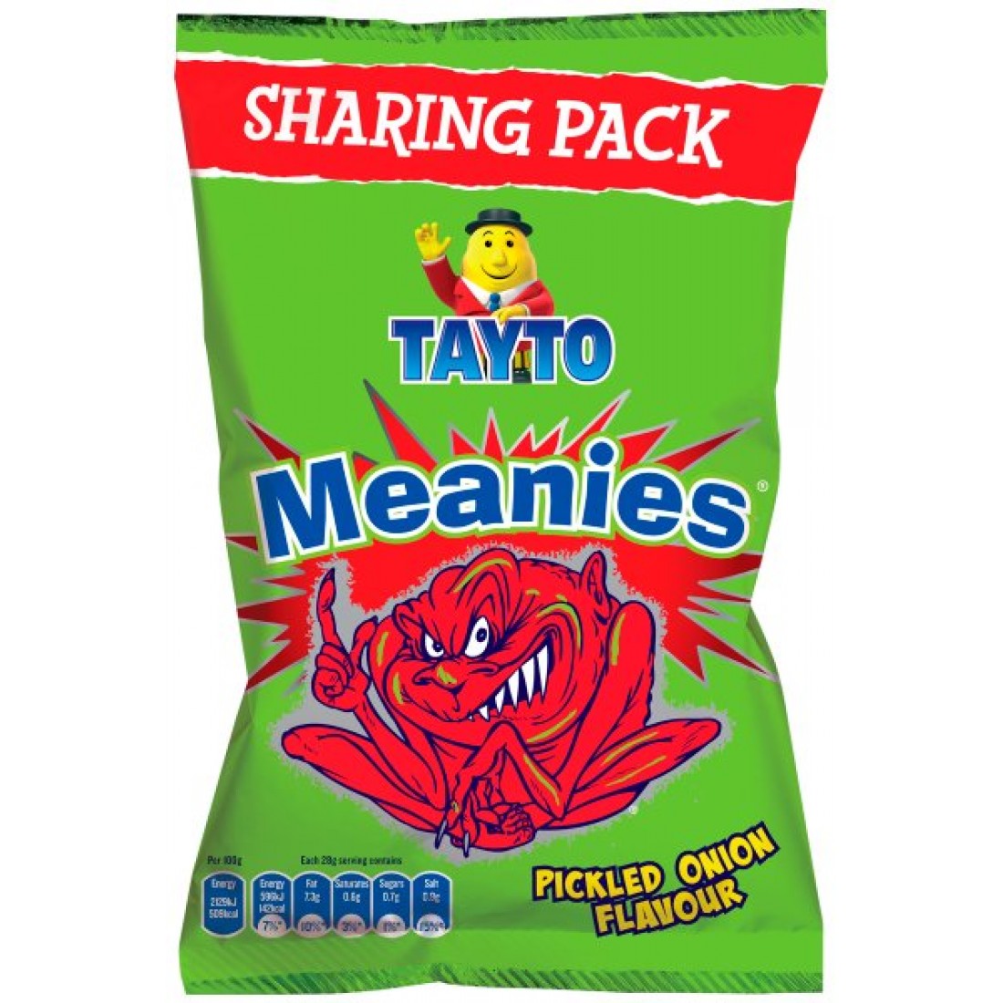 Meanies Pickled Onion 12 x 100g