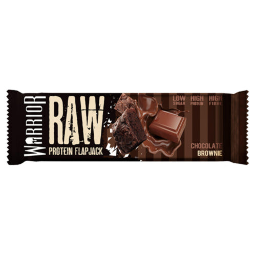 Warrior Raw Chocolate Brownie Flapjack 12 x 75g