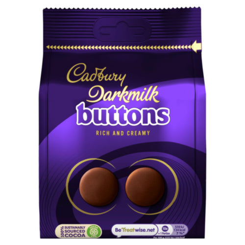 Cadbury Darkmilk Giant Buttons 10 x 105g
