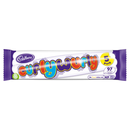 Cadbury Curly Wurly Multipack, 5er-Pack x 28