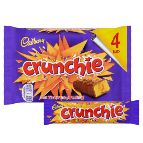 Cadbury Crunchie Multipack, 4er-Pack x 10