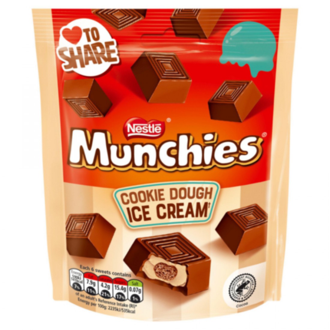 Nestle Munchies Ice Cream 8 x 97g