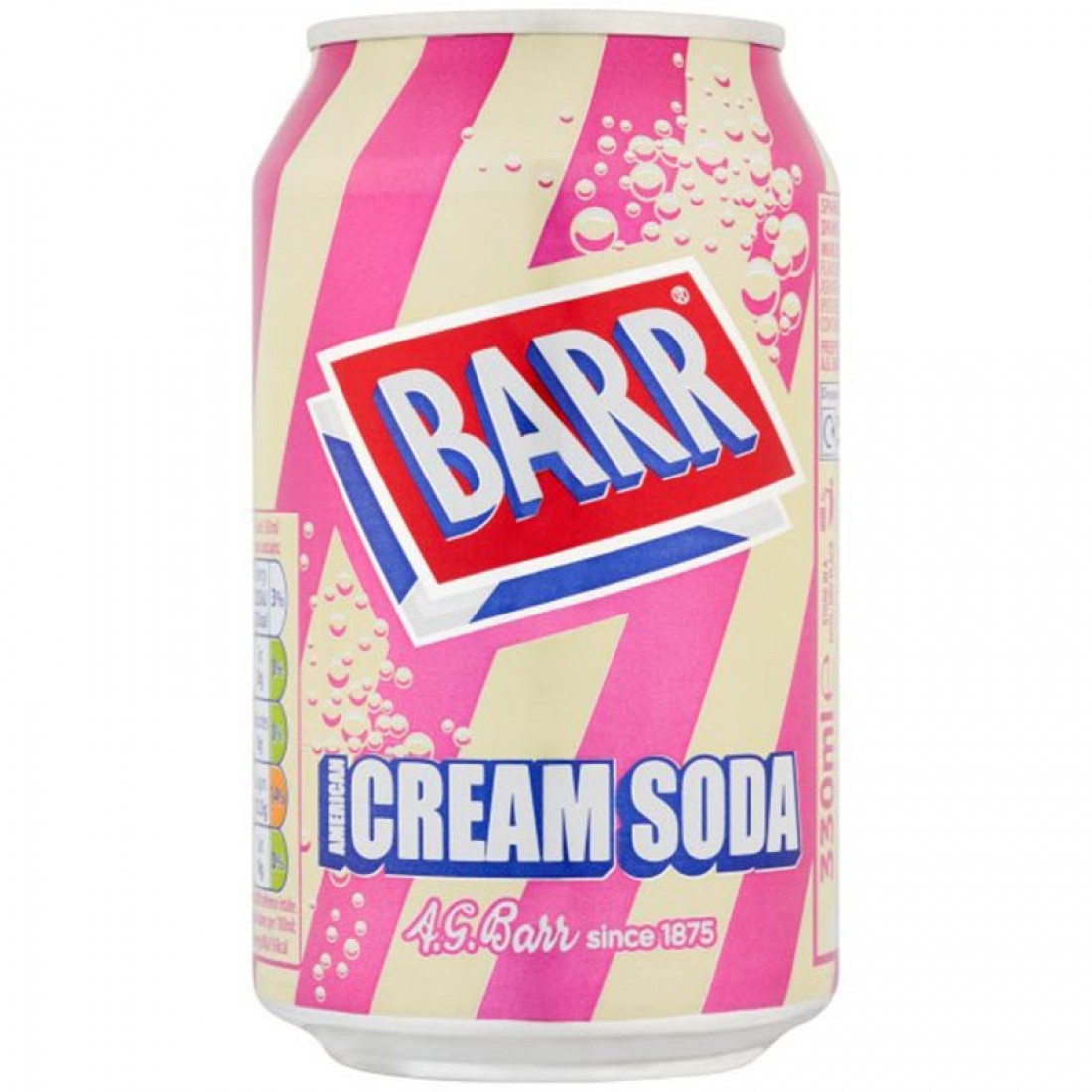 Barr Sugarfree Cream Soda 24 x 330ml
