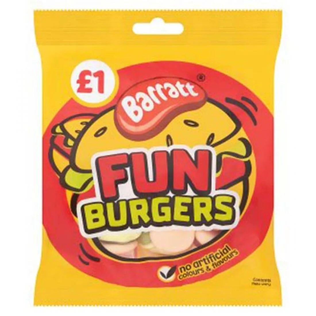 Barratt Fun Burgers 20 x 80g