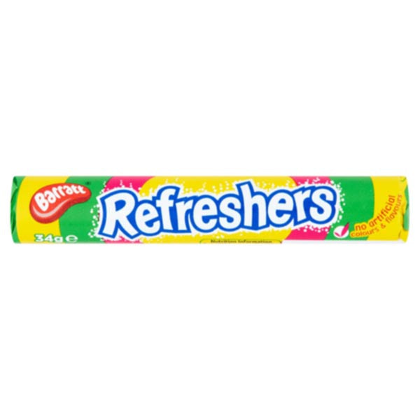 Barratt Refreshers Roll 48 x 34g