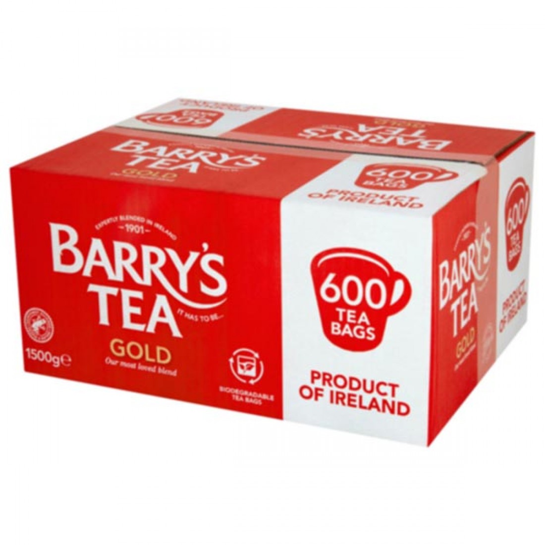 Barry's Gold Blend Tea Bags x 600