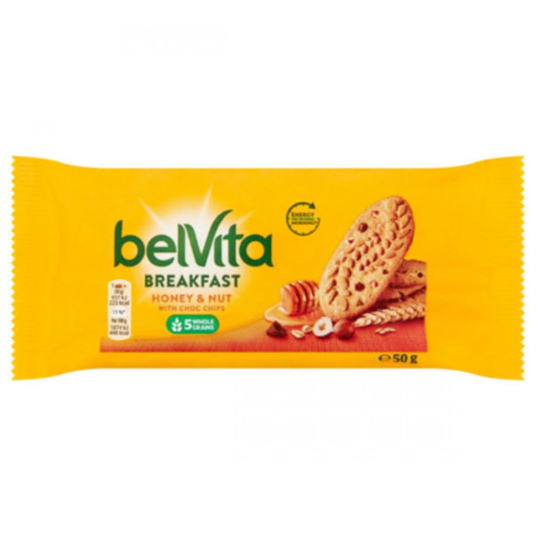 Belvita Honig-Nuss-Kekse mit Schokostückchen 20 x 50g