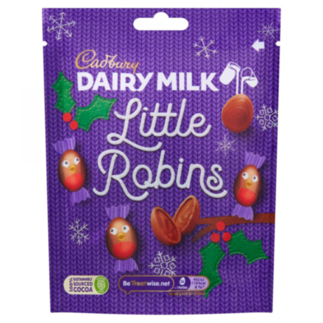 Cadbury Dairymilk Little Robins 20 x 77g