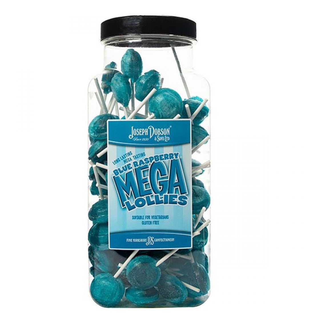 Dobson's Blue Raspberry Mega Lollies 90 x 15g