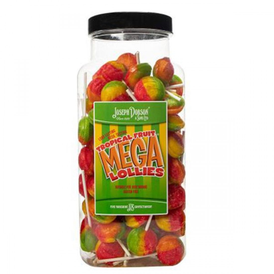 Dobson's Tropical Fruit Mega Lollies 90 x 15g