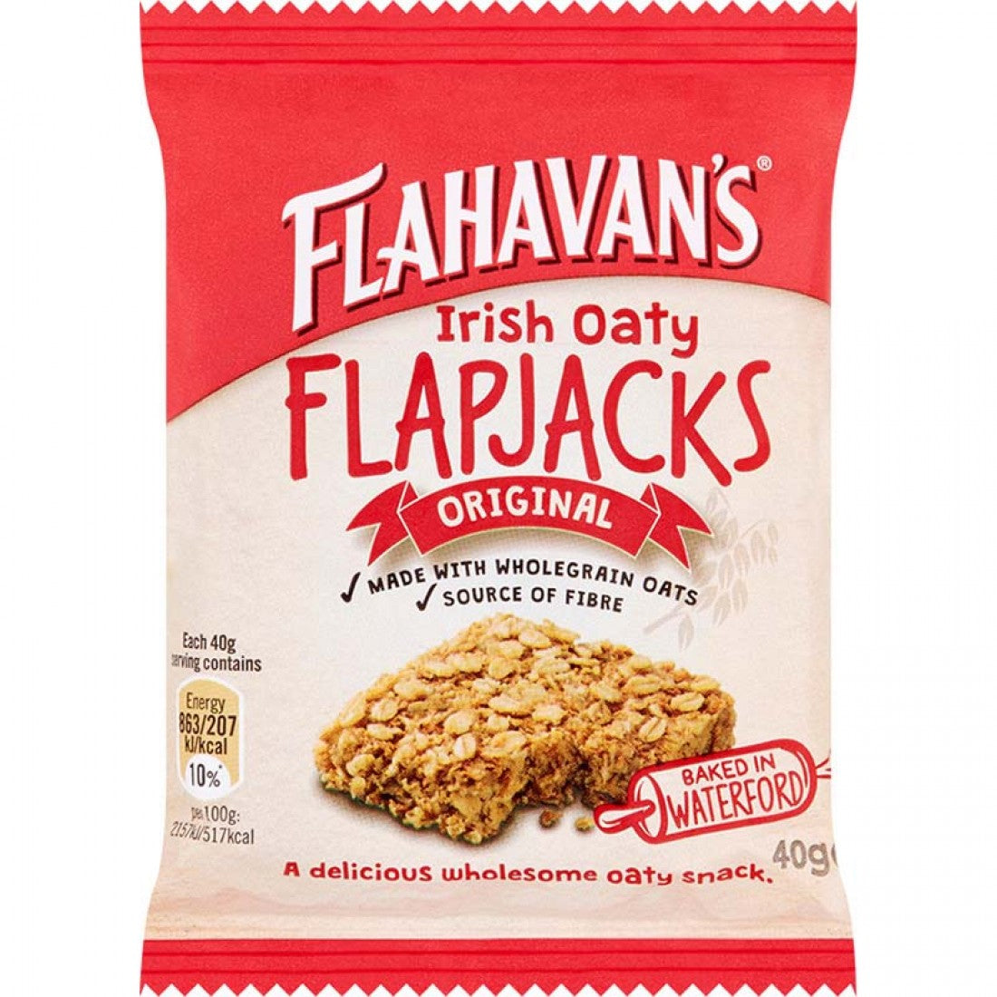 Flahavan's Original Oaty Flapjacks 24 x 40g