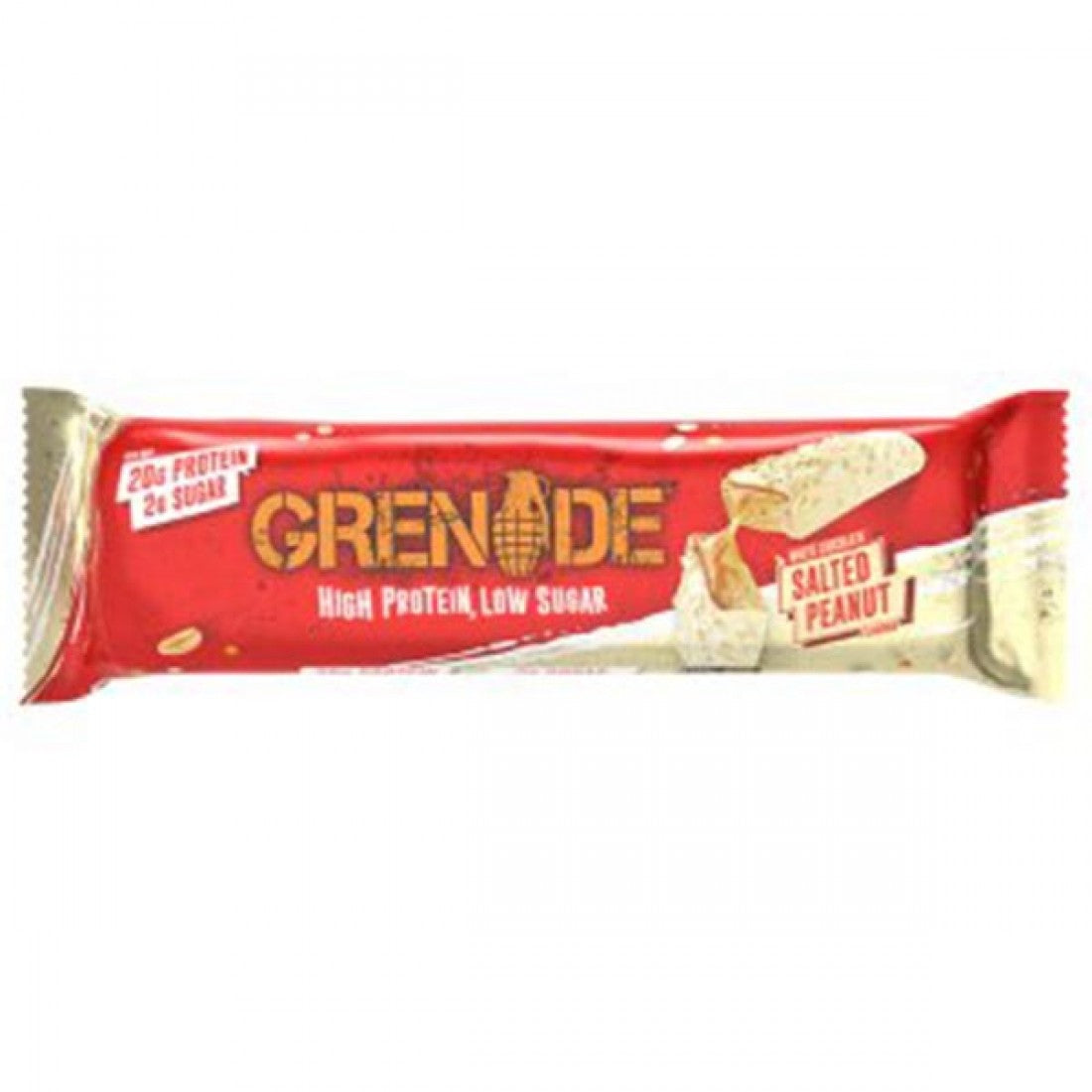 Grenade Proteinriegel White Chocolate Salted Peanut 12 x 60g