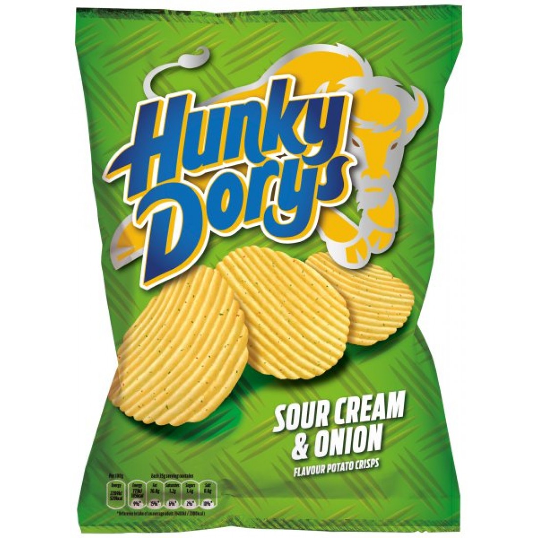 Hunky Dorys Sour Cream & Onion 50 x 37g