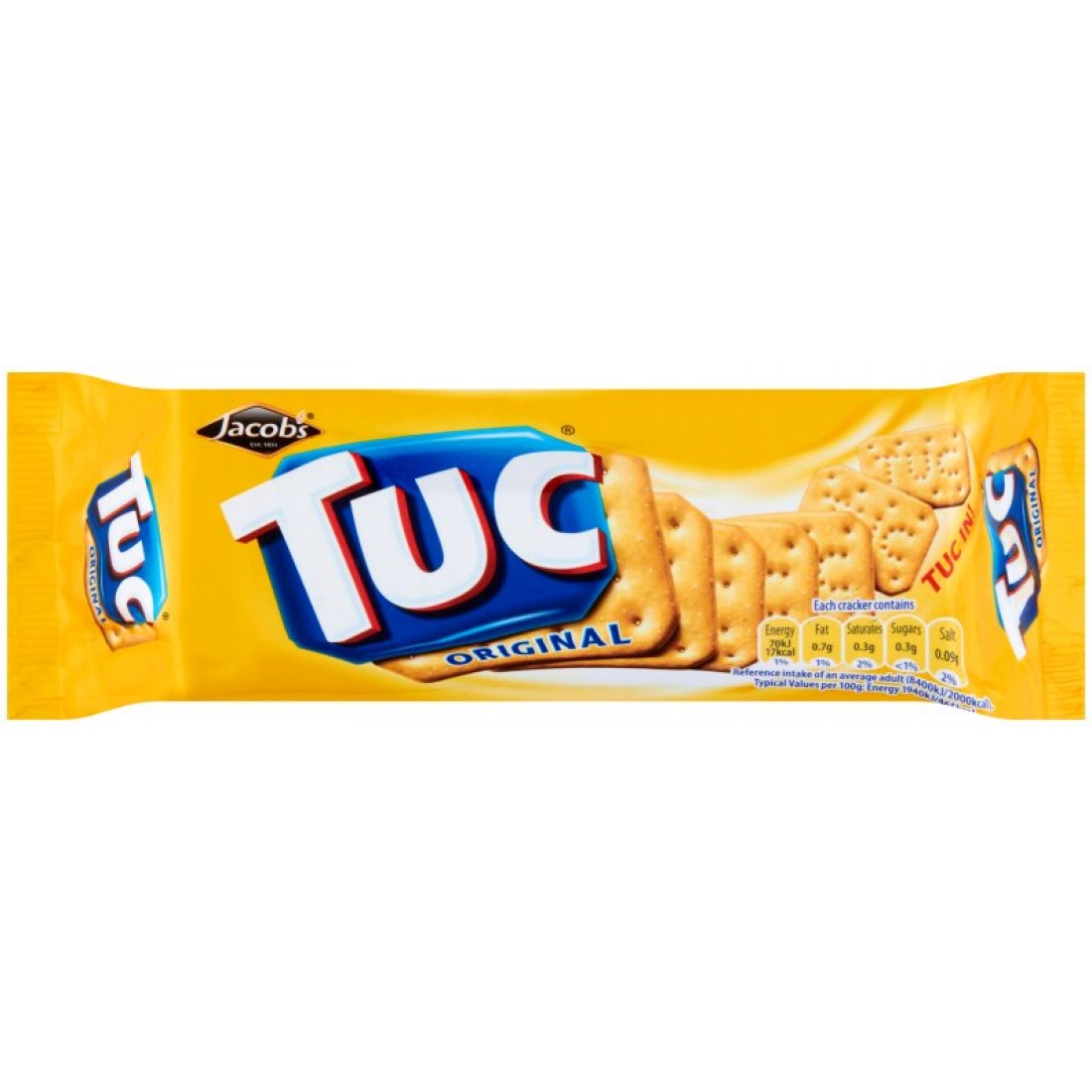 Biscuits Jacob's Tuc, 24 paquets de 100 g