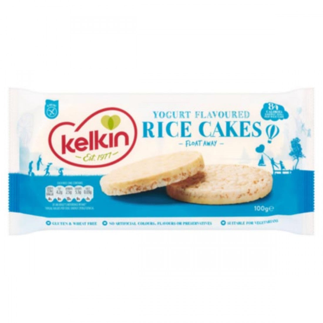 Kelkin Joghurt Überzogene Reiswaffeln 12 x 100g