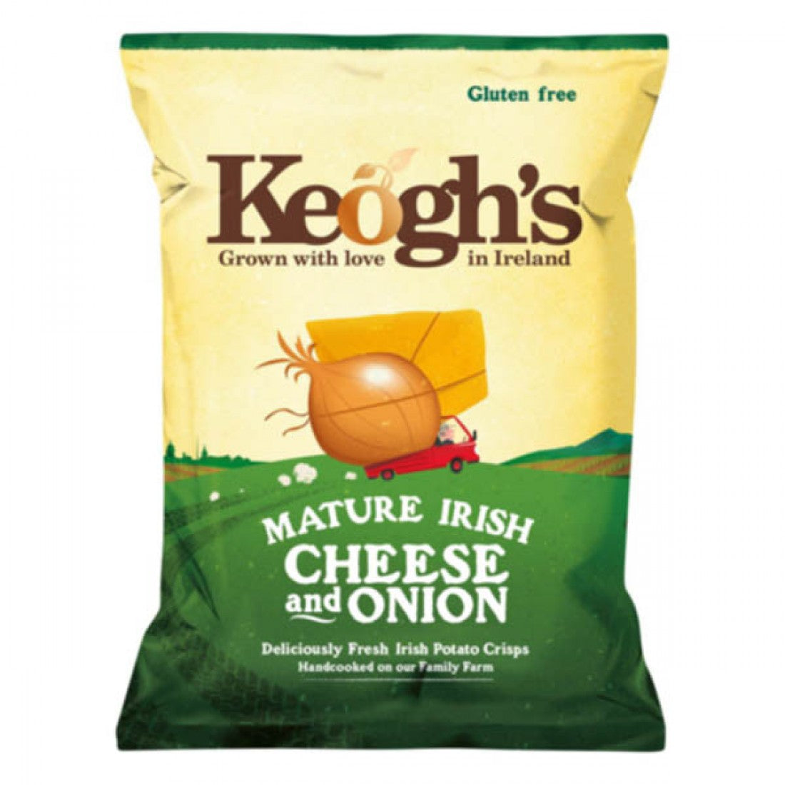 Keogh's Mature Irish Cheddar & Onion 12 x 125g